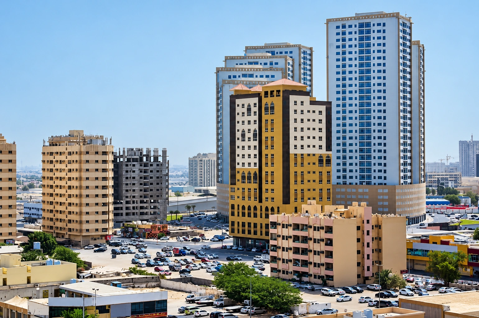 Ajman property — apartment buildings